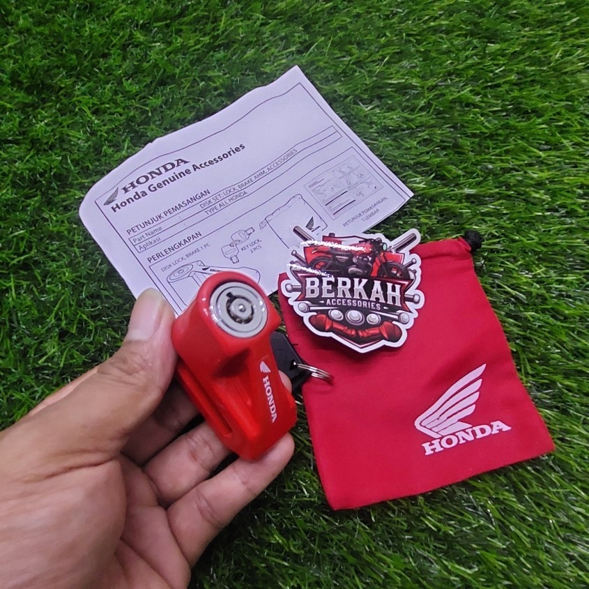 Kunci gembok cakram honda kunci gembok cakrm dick lock sepeda motor