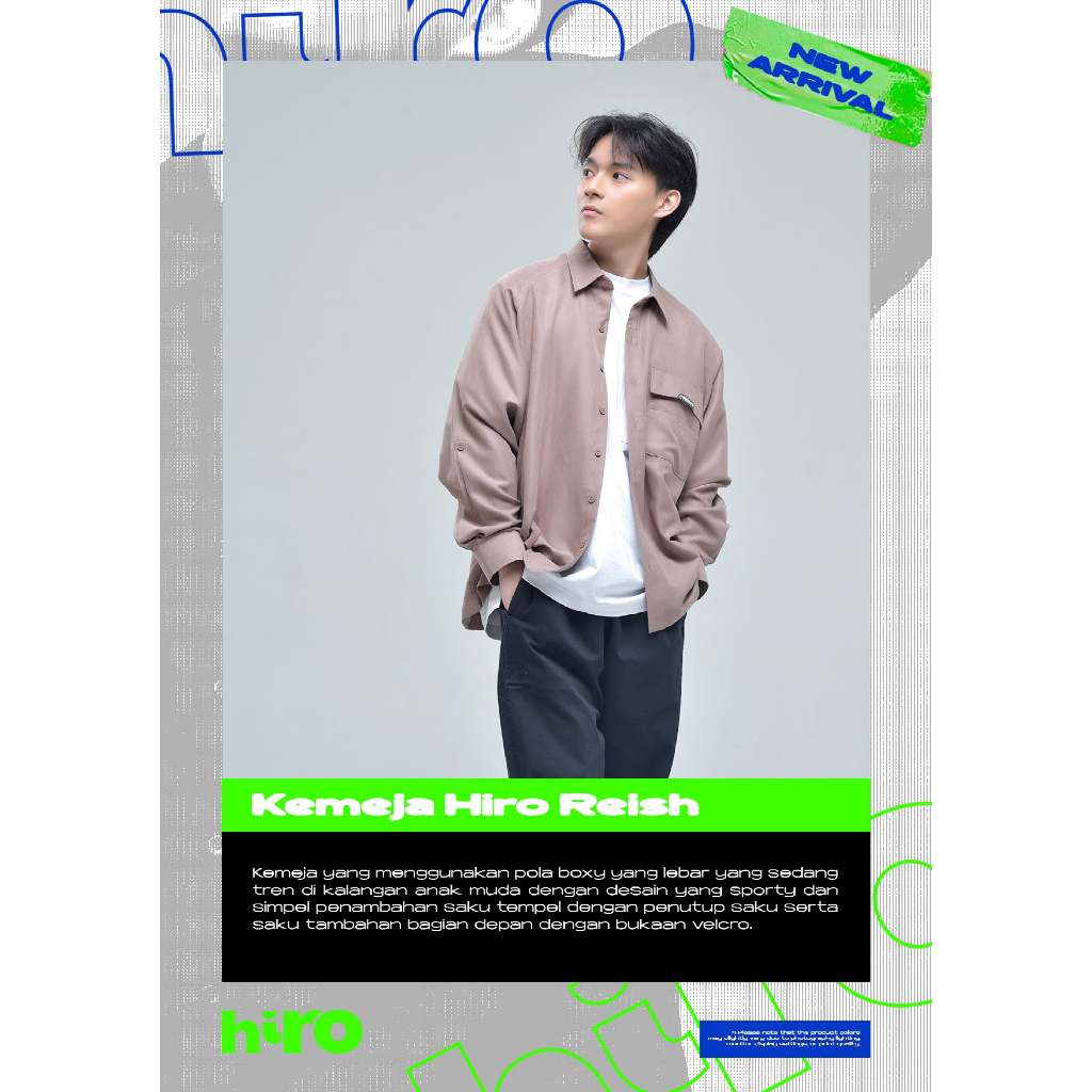 RABBANI ORI - New Kemko Remaja Rabbani Ori Kemeja Hiro Reish