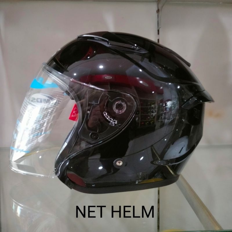 HELM MDS VOLTUS BLACK METALIK ORIGINAL MDS VOLTUS