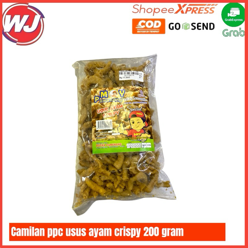 

CAMILAN PPC USUS AYAM CRISPY 200 GRAM