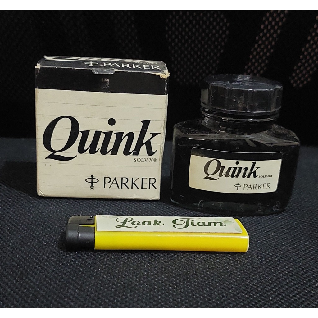 

tinta pulpen parker hitam lama