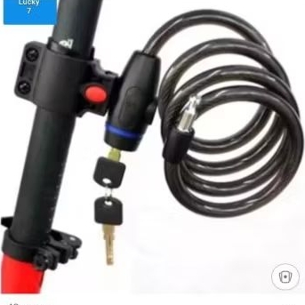 Gembok Sepeda Gembok Pengaman Sepeda Gembok Helm Gembok angka kunci