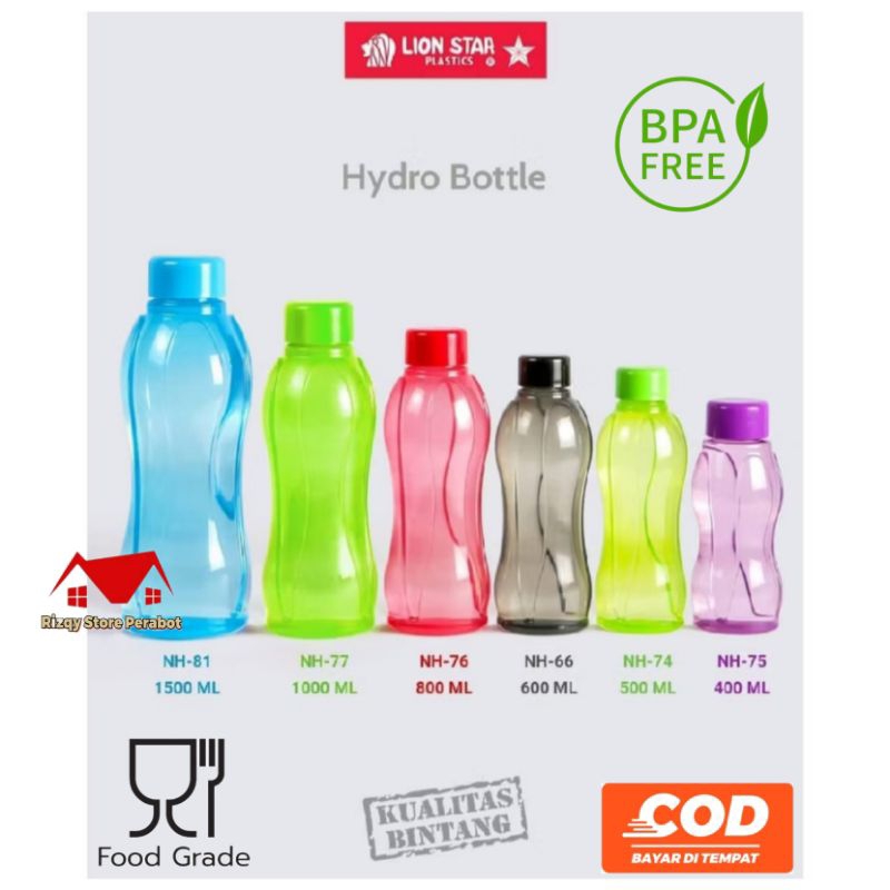 Botol Minum Lion Star Murah/Botol Hydro Lion Star/Botol Air minum Anak/Botol AnakLion Star botol min