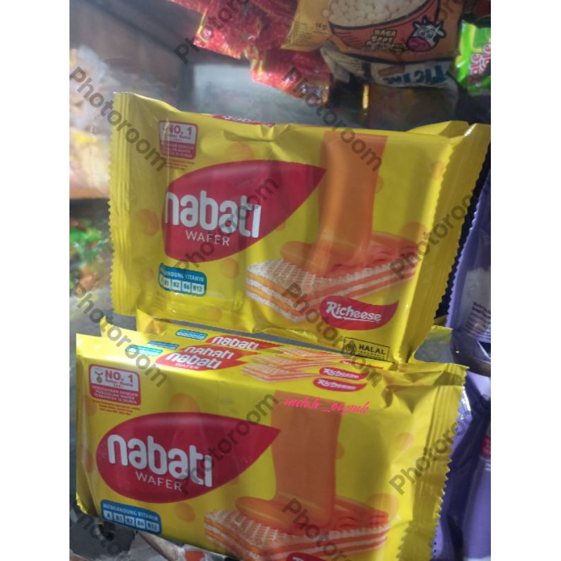 

Nabati Wafer Dengan Banyak Varian Rasa Isi 5 pcs x 37g