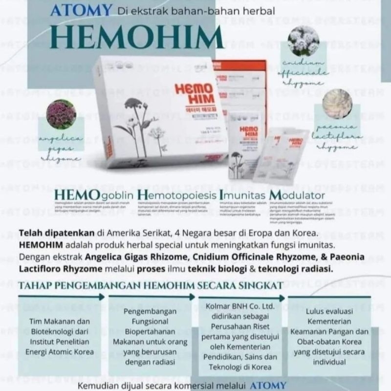 

hemohim Korea 60 sachet