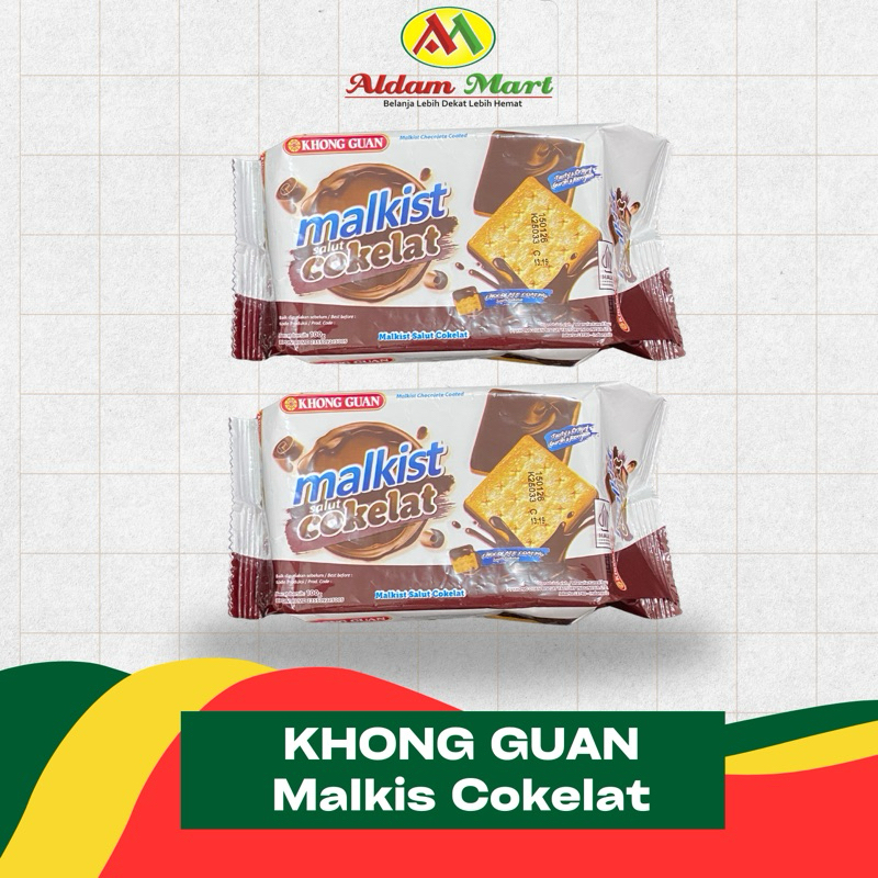 

A.M/ KHONG GUAN Malkist Salut Cokelat 100g