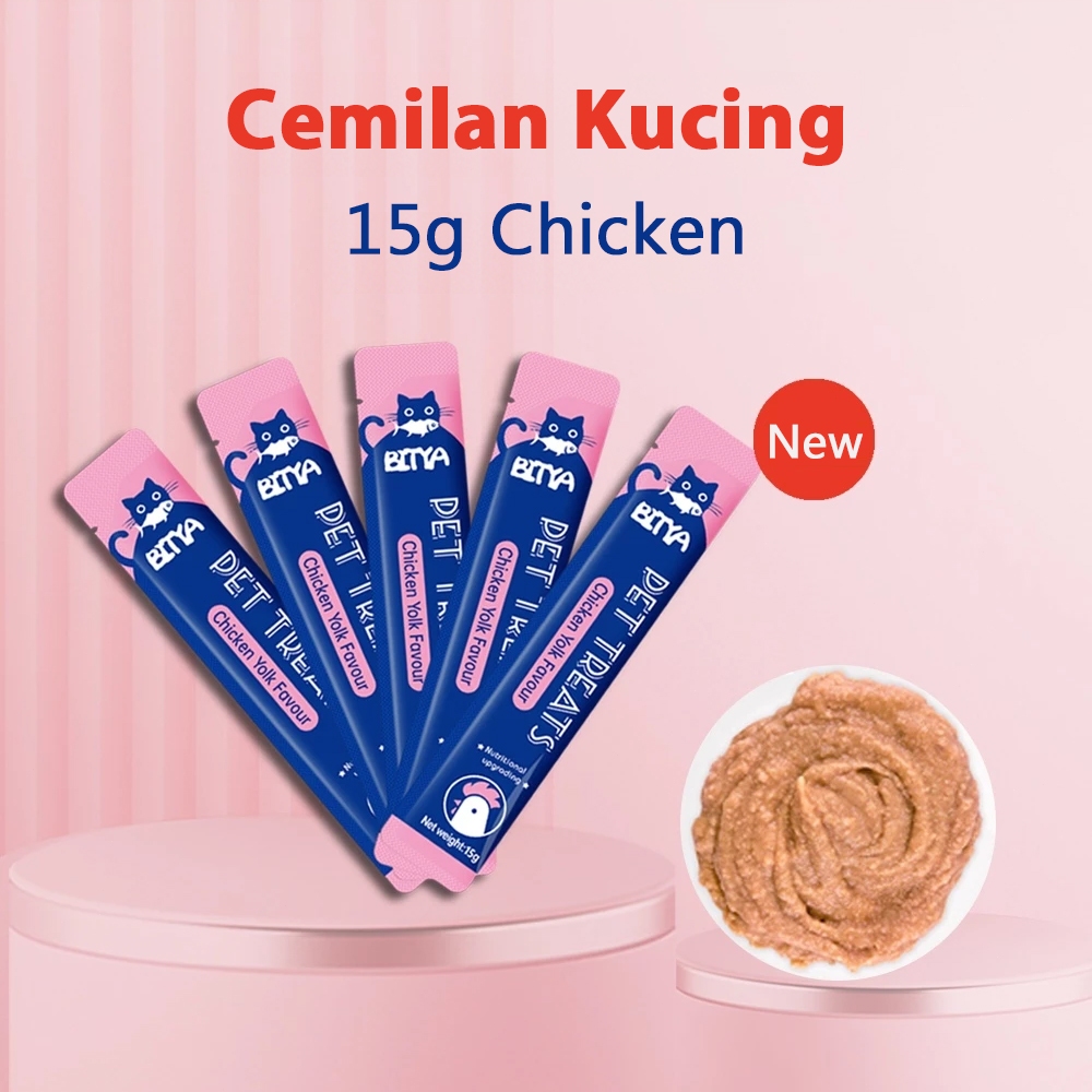 Makanan kucing Makan kucing Cemilan kucing penggemuk Snack kucing Makanan Basah Kucing Makanan ringa