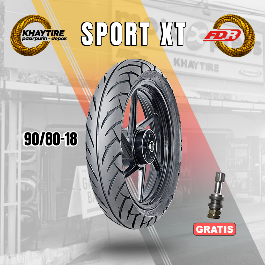 Ban Motor FDR SPORT XT 90/80 Ring 18 Tubeless