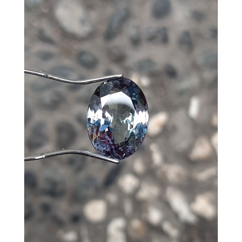 Natural Tanzanite Memo Gri Lab