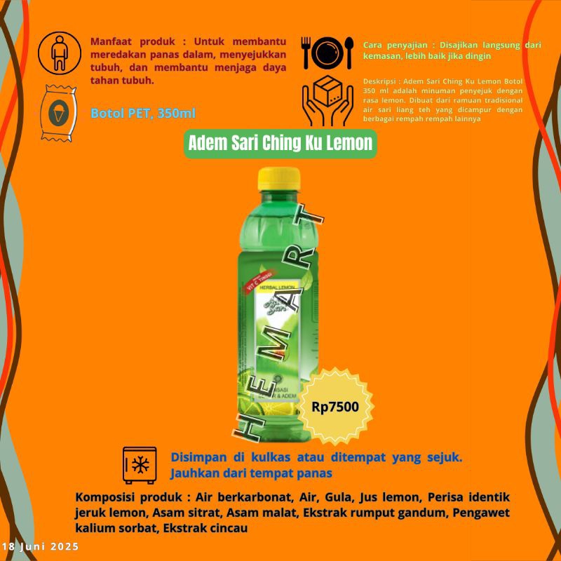 

Adem Sari Ching Ku Lemon