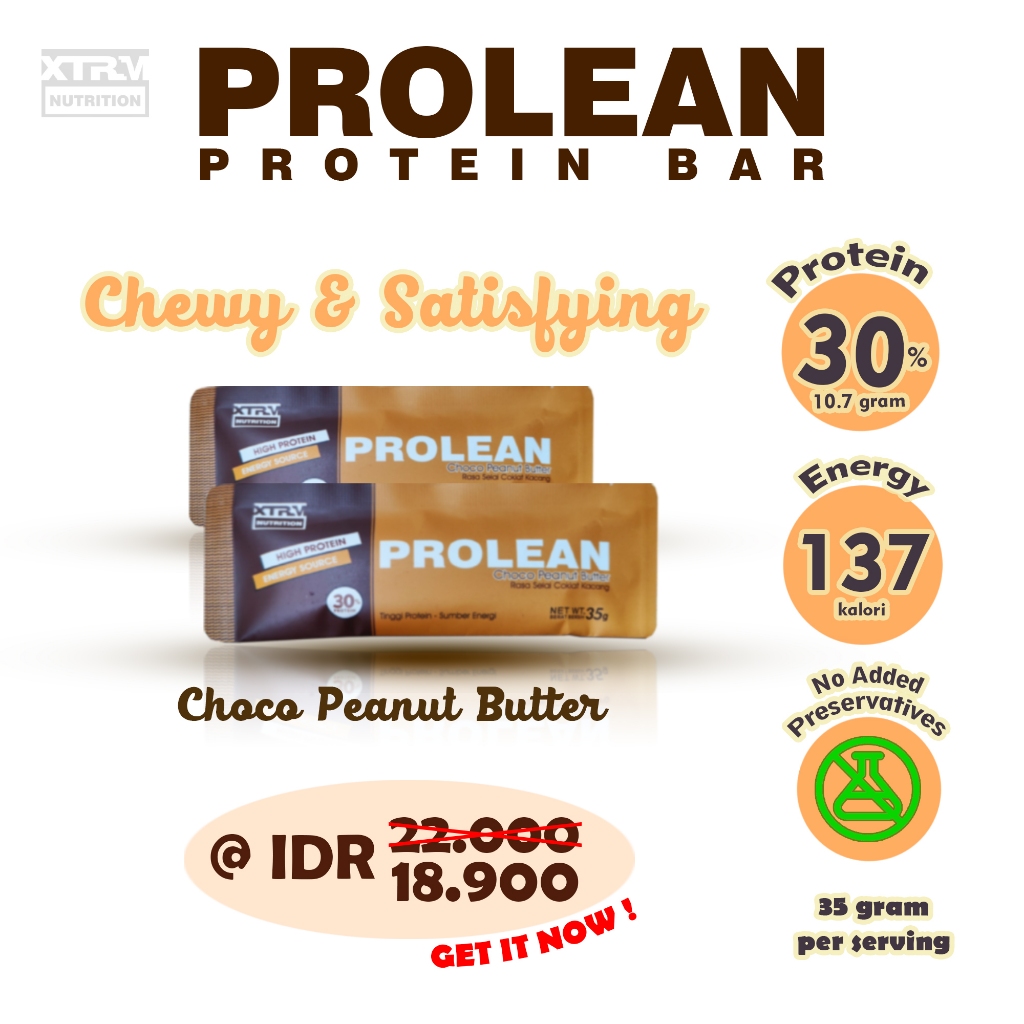 

PROLEAN Peanut Butter - Protein Bar