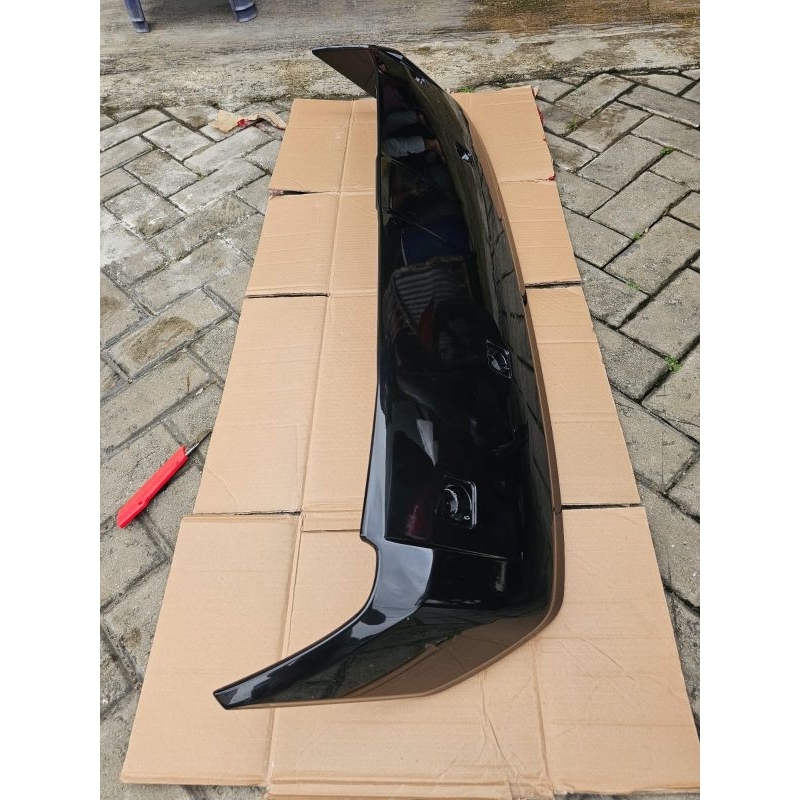 spoiler xpander xpander cross expander plastik abs cat warna