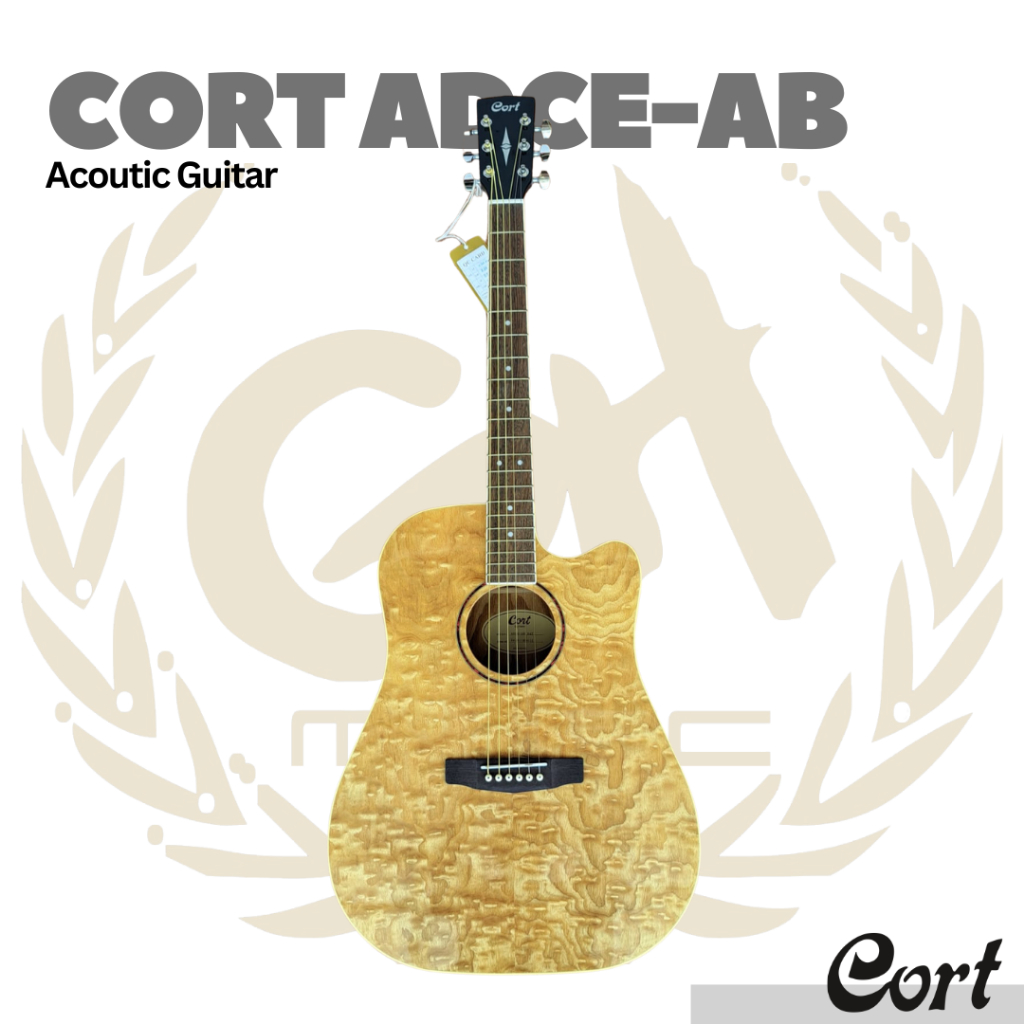 Cort ADCE-AB Acoustic Guitar - Gitar Akustik Elektrik