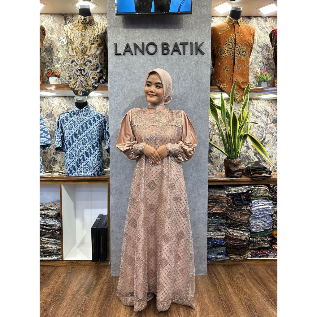 Lano Dress - Gamis Soraya - Gamis wanita muslim