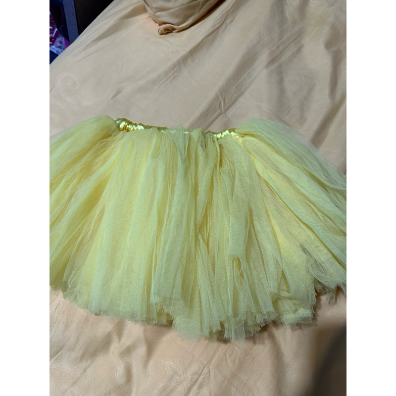 preloved rok tutu anak kuning