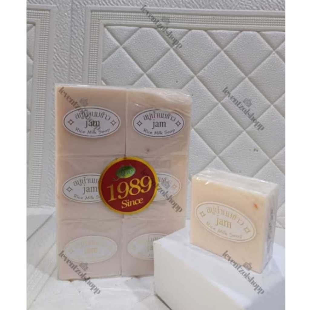Sabun Susu Beras Original Thailand Pemutih Wajah dan Tubuh Area Lipatan