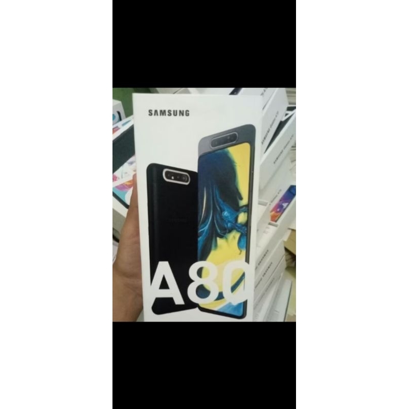 

dus box Samsung A80 ready free request sticker