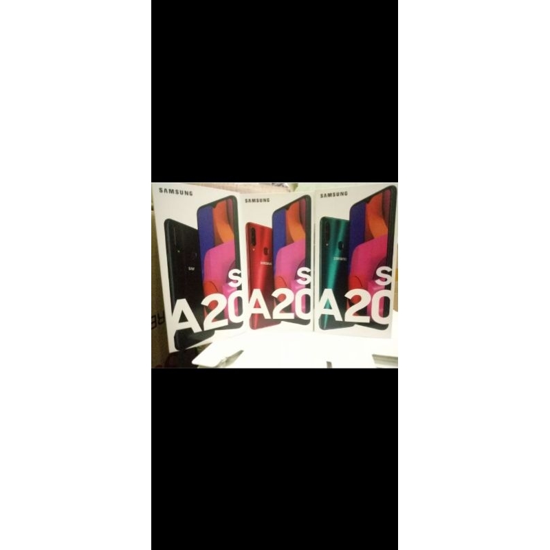 

dus box Samsung A20s ready free request sticker