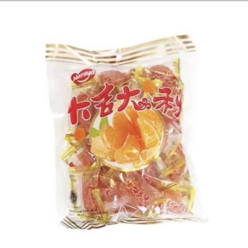 

Permen Lunak Rasa Dan Bentuk Jeruk 500gr Orange Soft Candy