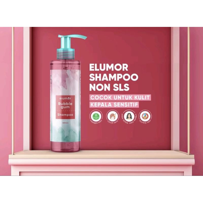 ELUMOR Bubble Gum Shampo 200ml