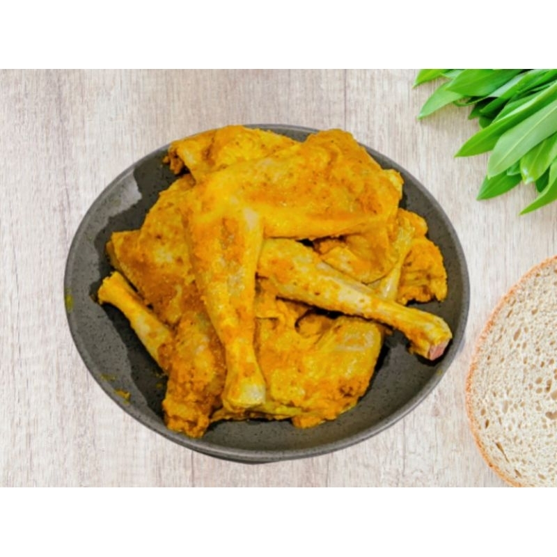 

Ayam Kampung Ungkep setengah ekor isi dada dan paha