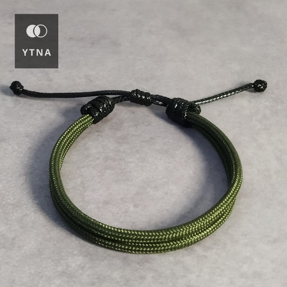 Gelang Bracelet Pria Keren Aesthetic Kece Terbaru Cowok Cowo Simple Polos Tali G19