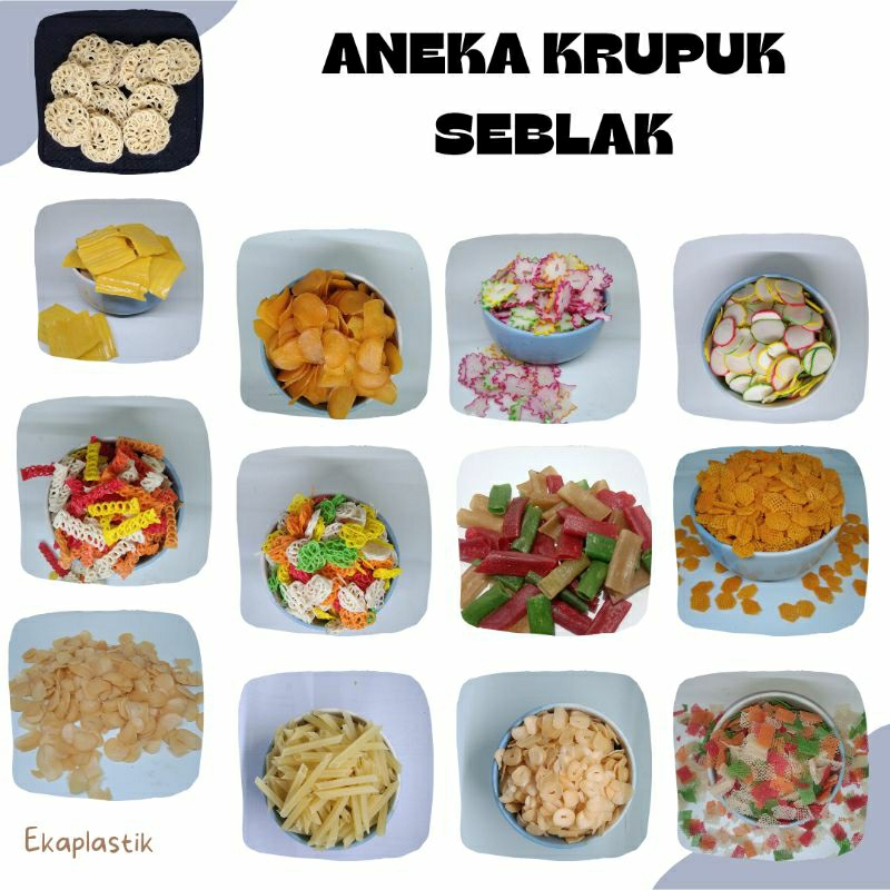 

krupuk seblak mentah atau krupuk seblak atau jajan untuk puasa I berat 250g I