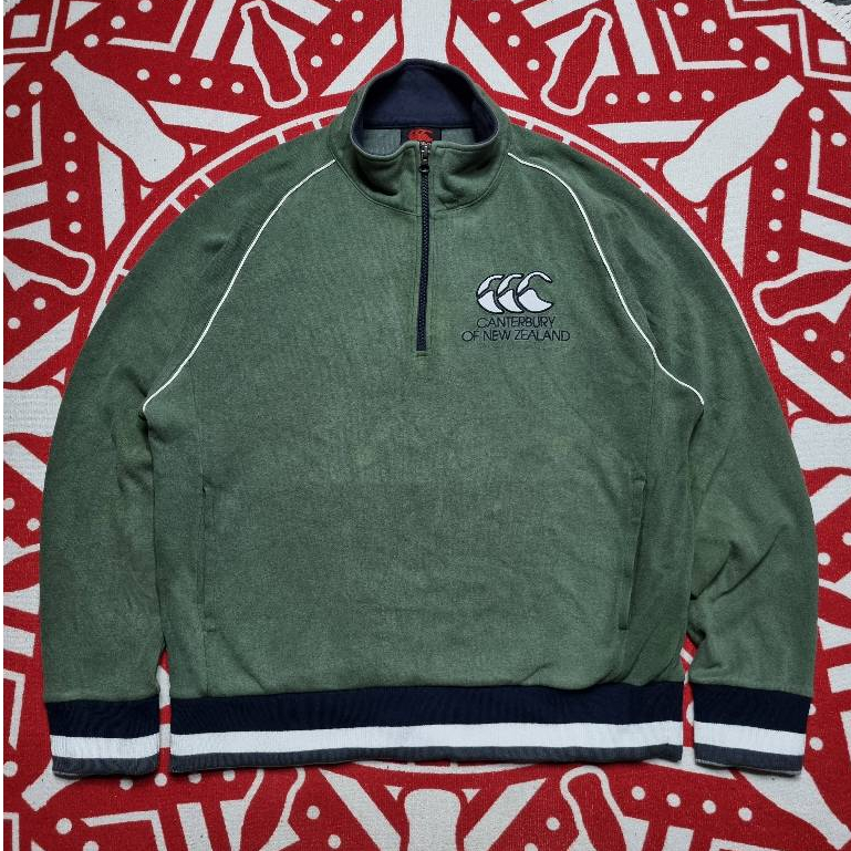 Crewneck Halfzip rugby canterbury