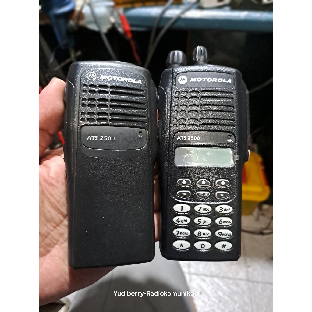 Ht Motorola Ats2500 Frekuensi 800Mhz Tanpa Display Aslinya Motorola Ats 2500 Normal Lengkap