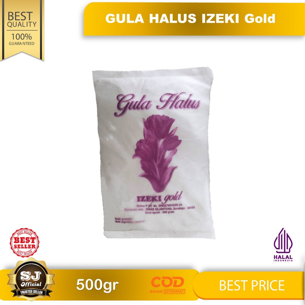 

GULA HALUS IZEKI GOLD 500GR - Gula Halus Asli Berkualitas & HALAL