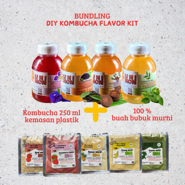 

DIY Kombucha Flavor Kit