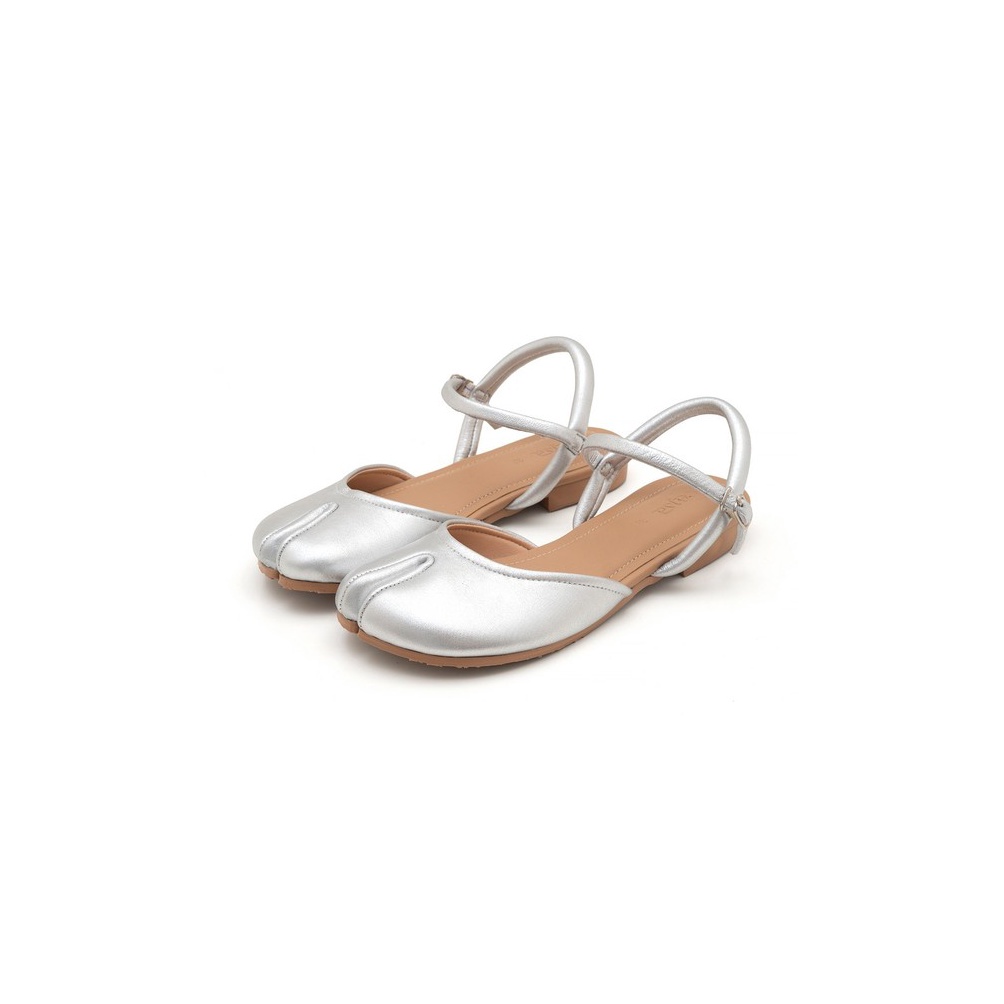 KODE B18X CAJSA  KANSHA SILVER 3  TABI FLATS