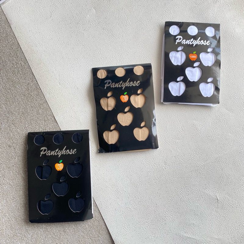 stoking apple | stocking jumbo tebal | stocking kulit putih premium by daish