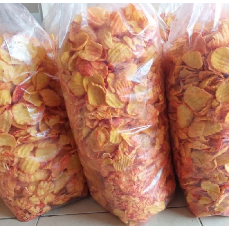 

VIRAL KRIPIK KRIP KRIP POCO POCO KEMASAN 250GRAM/RASA PEDAS GURIH/ALLBAKTI SNACK/SNACK KILOAN MURAH