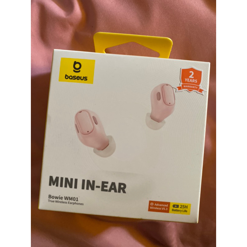 new bukan preloved baseus wm01 pink