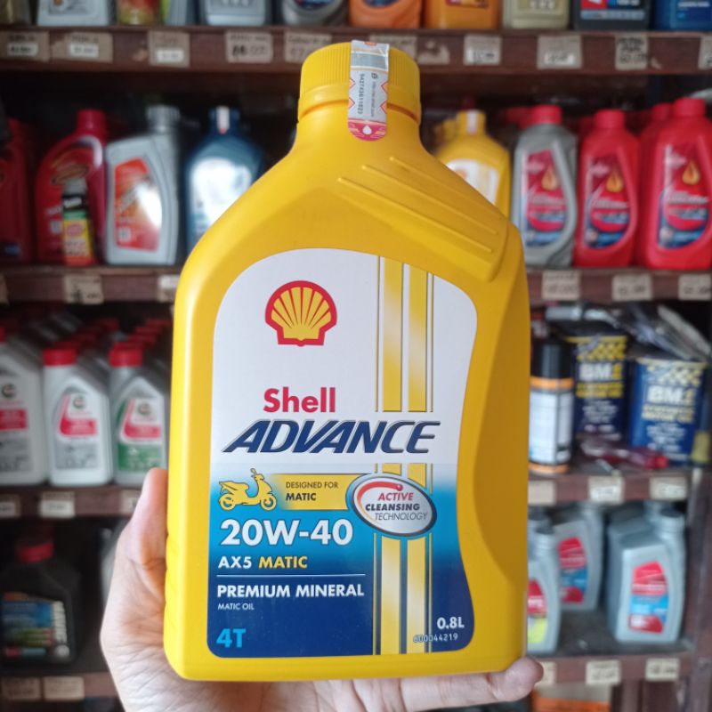 Oli Shell Ax5 Matic 20W-40