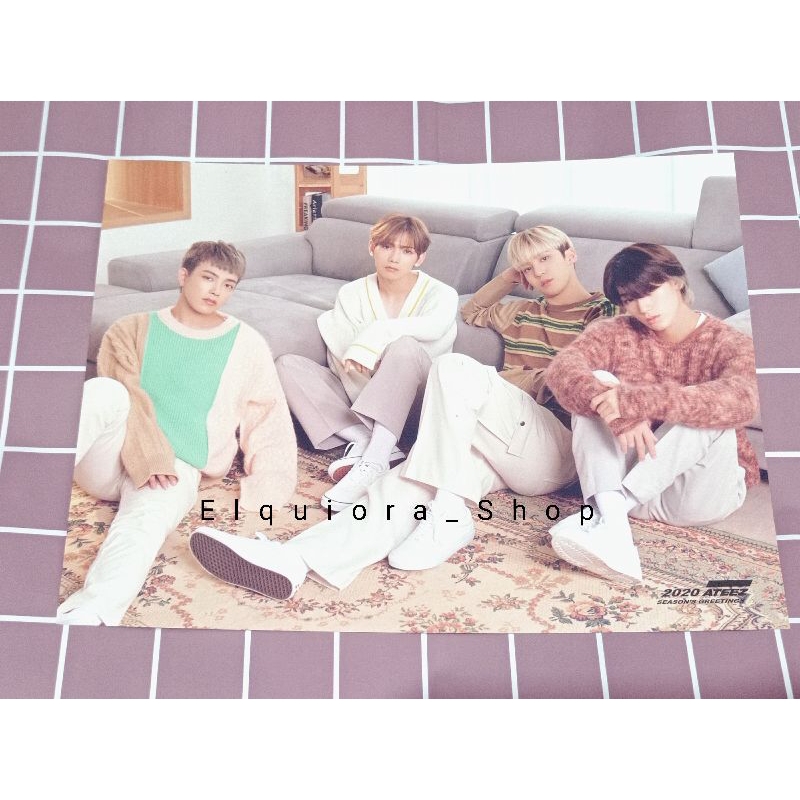 ATEEZ SEASON'S GREETINGS 2020 POSTER