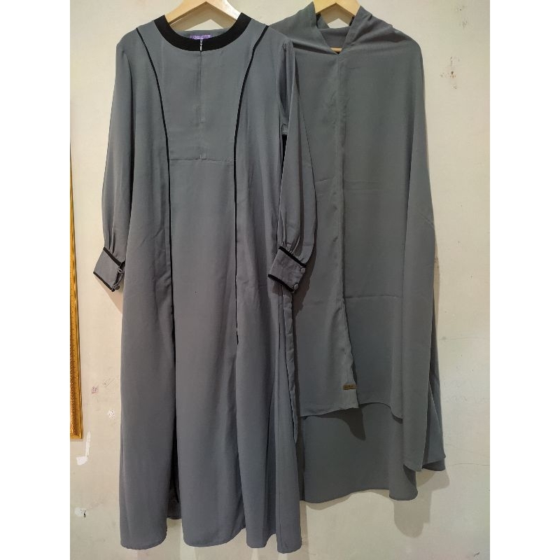 preloved gamis set syar'i / preloved gamis set afada hijab