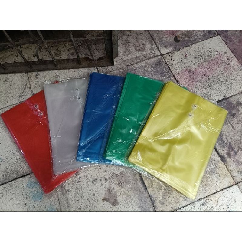 

map plastik tali/ data bag Folio