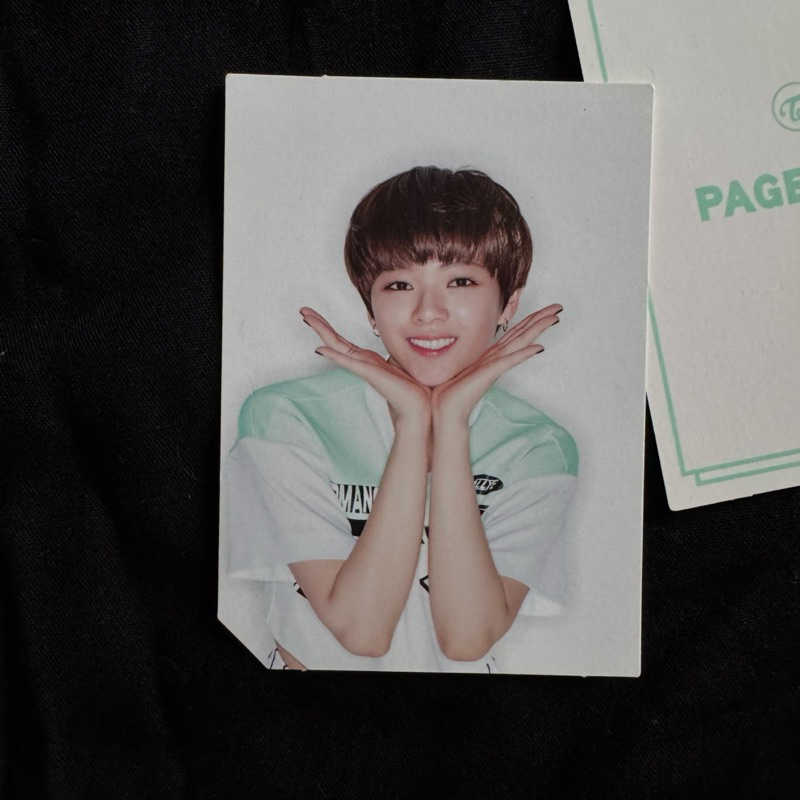 [ Official ] Special Photocard Jeongyeon Twice Photo Card Album Page Two EP Reguler Ver Cheer Up Mem
