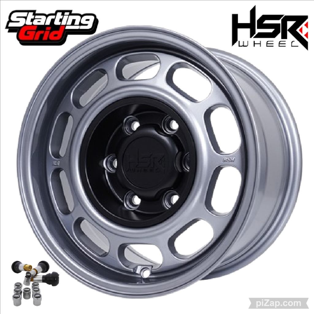 Velg Mobil Original HSR KLG R15 Cocok Untuk Panther, Terrano, Hilux double, Ford everest
