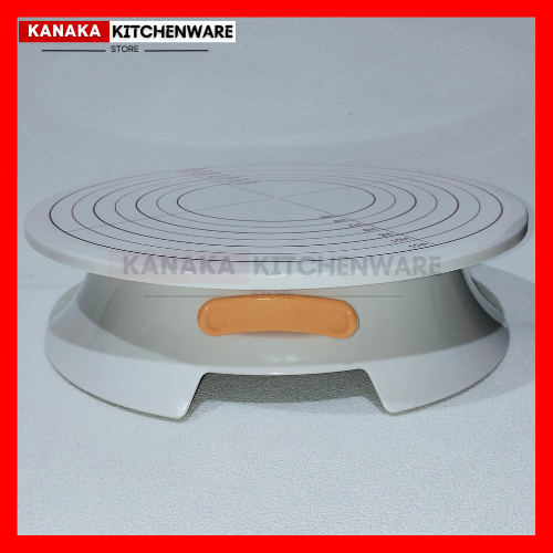 MEJA TART PUTAR / MEJA TART PLASTIK / MEJA TART STAINLESS / MEJA PUTAR / MEJA HIAS KUE