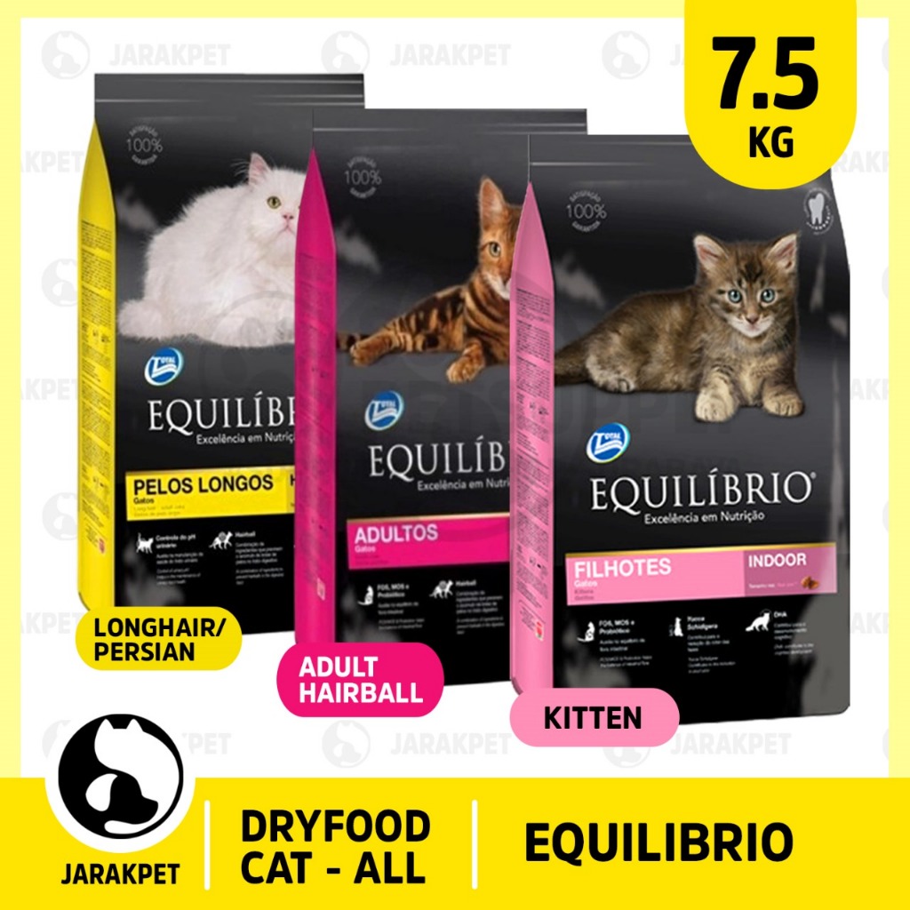 Euqilibrio 7,5kg - Equil 7.5 kilo - Equailibrio 7.5kg - Equilibrio adult hairball 7,5 kg - Equilibri