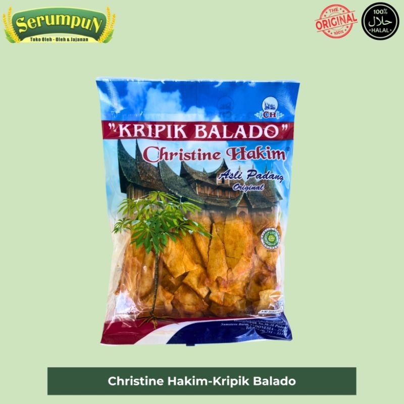 

Kripik Balado Christine Hakim|Kripik Balado|Khas Padang