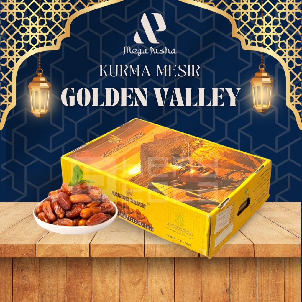 

Kurma Mesir Golden Valley bisa eceran - Mega Pasha Store