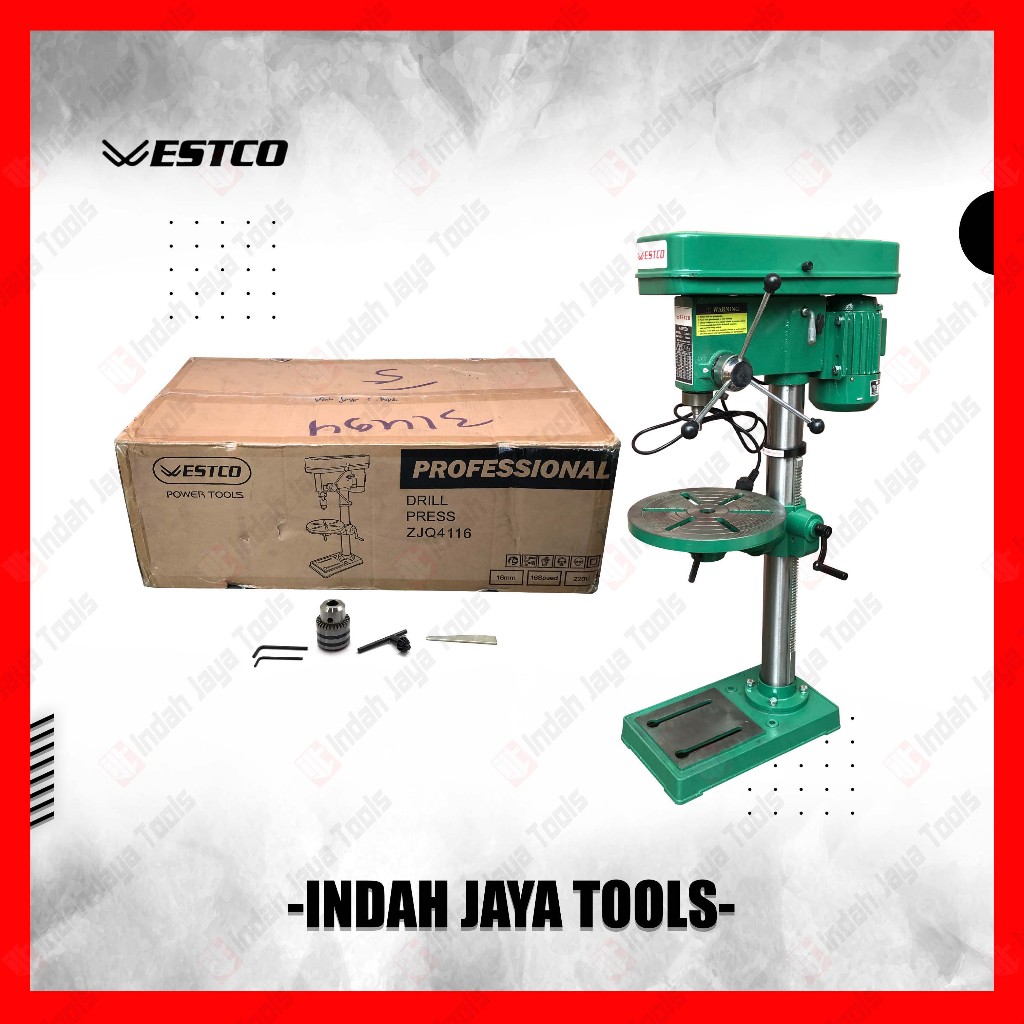 WESTCO ZJQ-4116 Mesin Bor Duduk 16 mm - Bench Drill Drilling Machine Press
