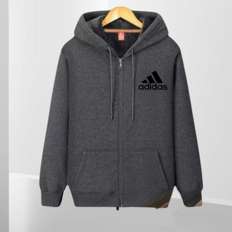 Sweater Hoodie Pria ADDS Premium Oversize Jaket Hoodie Cowok Resleting Keren