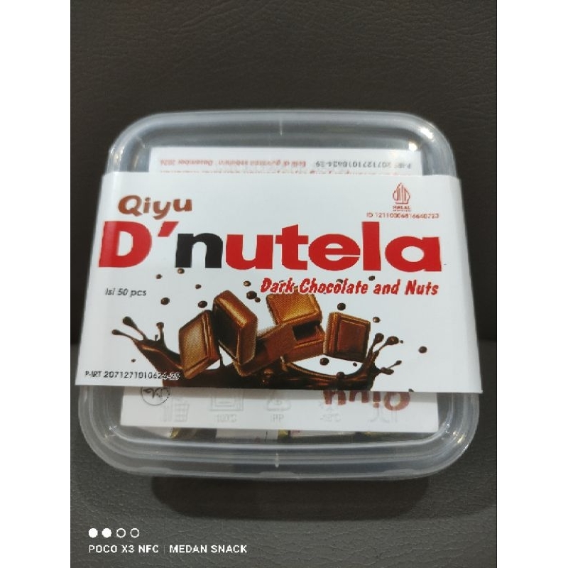 

D nutela dark chocolate isi 50 pcs/ box