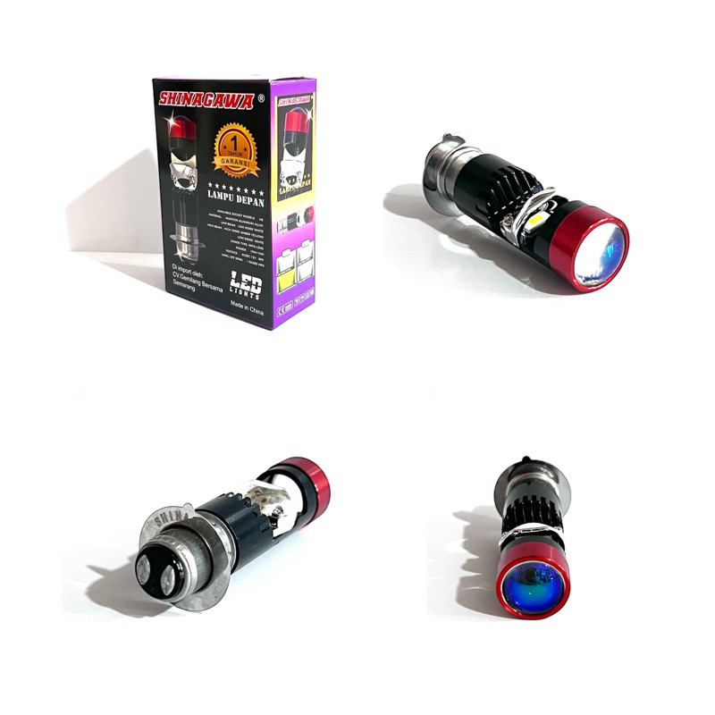 *PROJECTOR MINI BILED BLUE LENS H6 LASER* ( _putih-putih_ dan _putih-kuning_ )