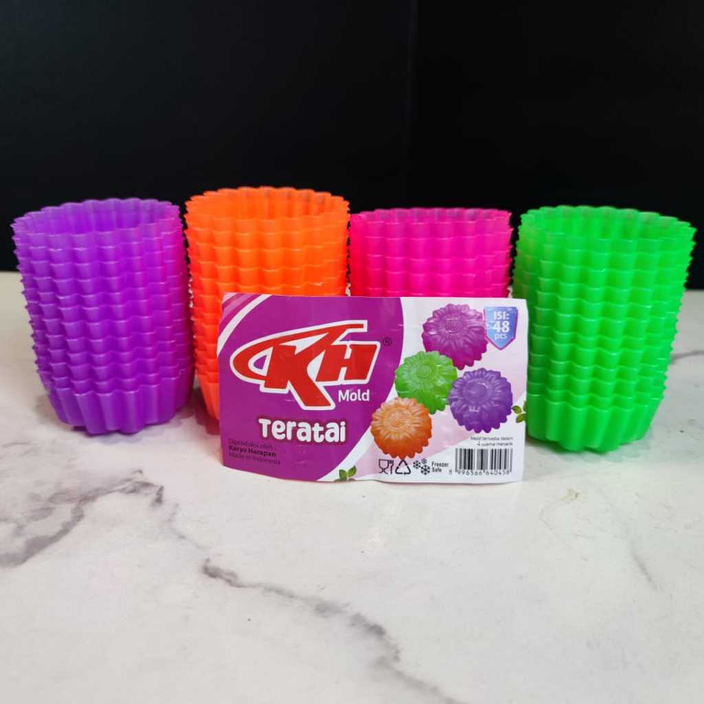 Cetakan Ager Teratai / Agar / Cetakan Talam / Cetakan Kue Putu Ayu Spiral / Cetakan Coklat / Cetakan